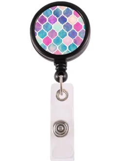 Badge / ID Jojo Zwart met Patroontje