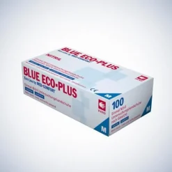 Blue Eco-Plus Nitril handschoen (extra stevig) maat M 100stuks