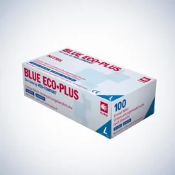 Blue Eco-Plus Nitril handschoen (extra stevig) maat M 100stuks