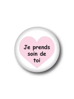 Button Ik zorg voor je