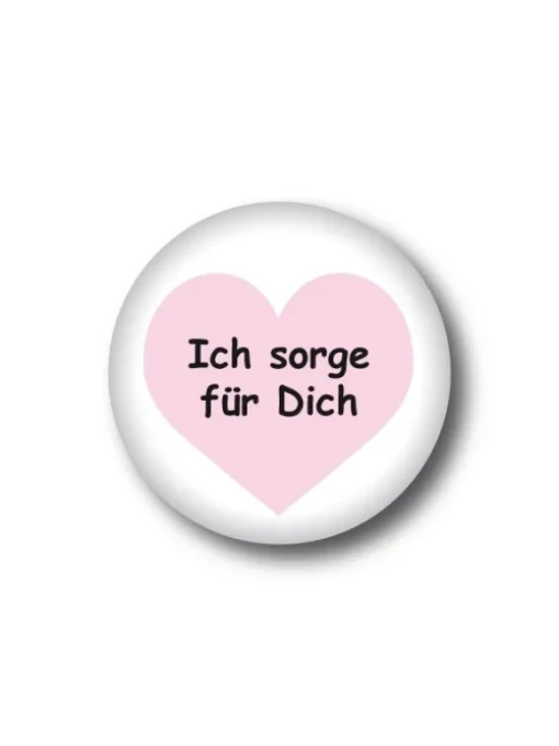 Button Ik zorg voor je