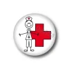 Button Stick Nurse Cross
