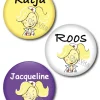 Button Verpleegster blond