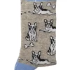 Happy Dames Sokken Bulldog