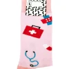 Happy Dames Sokken Care Symbols Roze