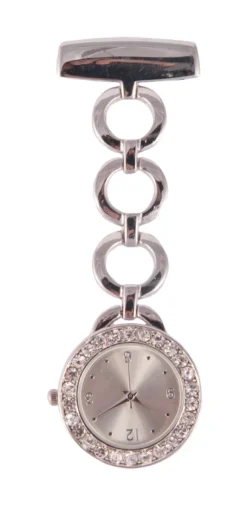 Henley VerpleegstersHorloge Rond Zilver