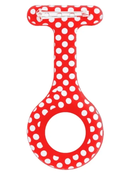 Losse Siliconen Hoesjes VerpleegstersHorloge Polka Dots