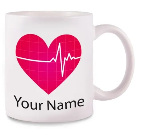Mok ECG met Naam Opdruk