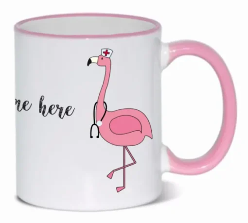 Mok Flamingo Roze