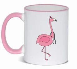Mok Flamingo Roze