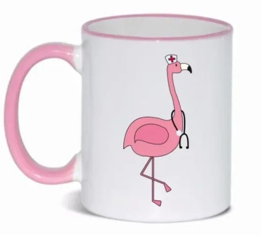 Mok Flamingo Roze