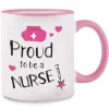 Mok Proud to be a Nurse 2 Roze