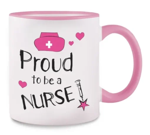 Mok Proud to be a Nurse 2 Roze