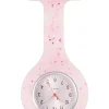 Siliconen Verpleegstershorloge Glitter Roze