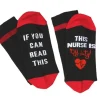 Sokken Nurse Off Duty Zwart