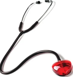 Stethoscoop Clear Sound Hartje Rood
