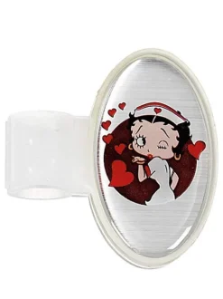 Stethoscoop Naam Badge Betty Boop Kiss