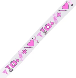 Stuwband Medische Symbolen Roze
