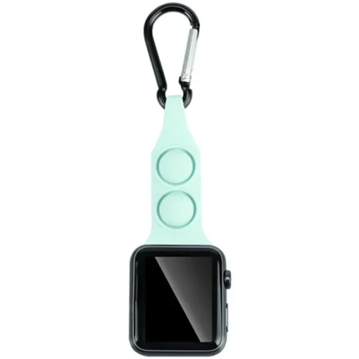 Verpleegkunde Siliconen Bandje voor Apple Watch Karabijnhaak